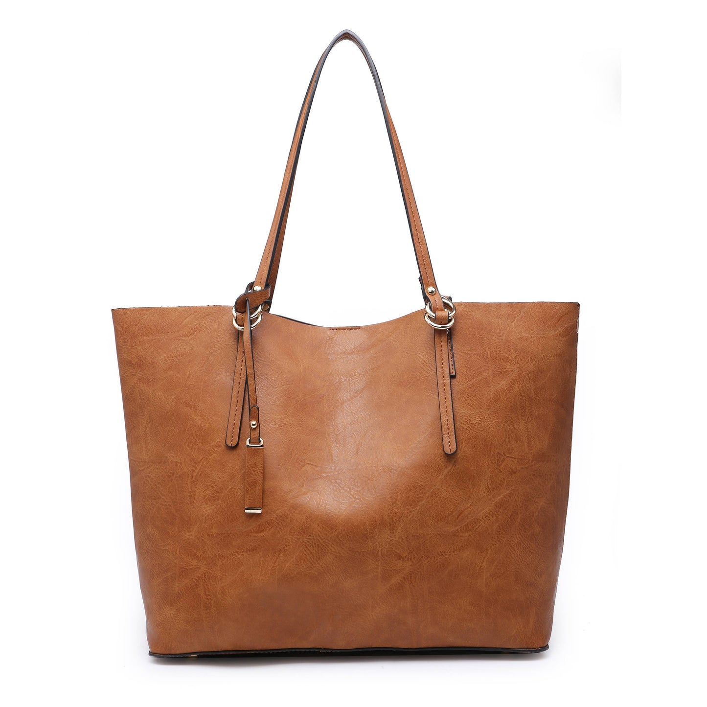 Iris Monogrammable 2-in-1 Tote Bag- Brown