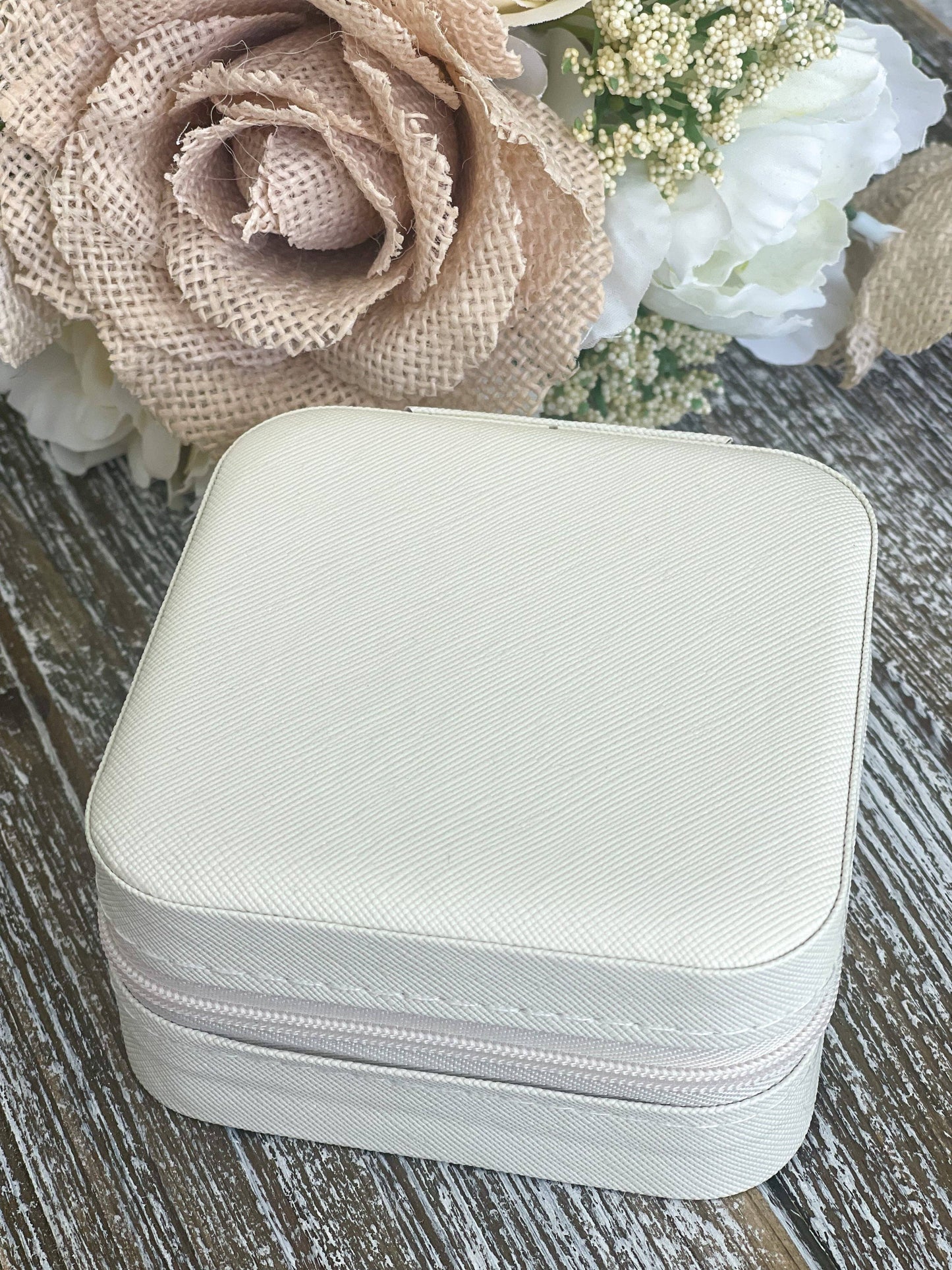 Travel Jewelry Box "White"