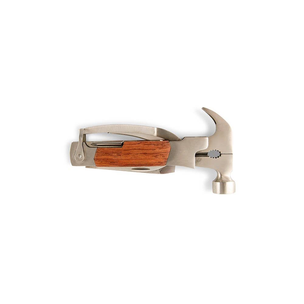 Rose Wood Handle Hammer Multi-Tool