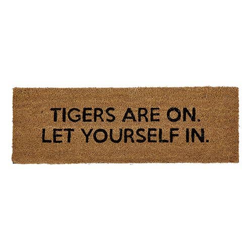 Tigers Are On Door Mat