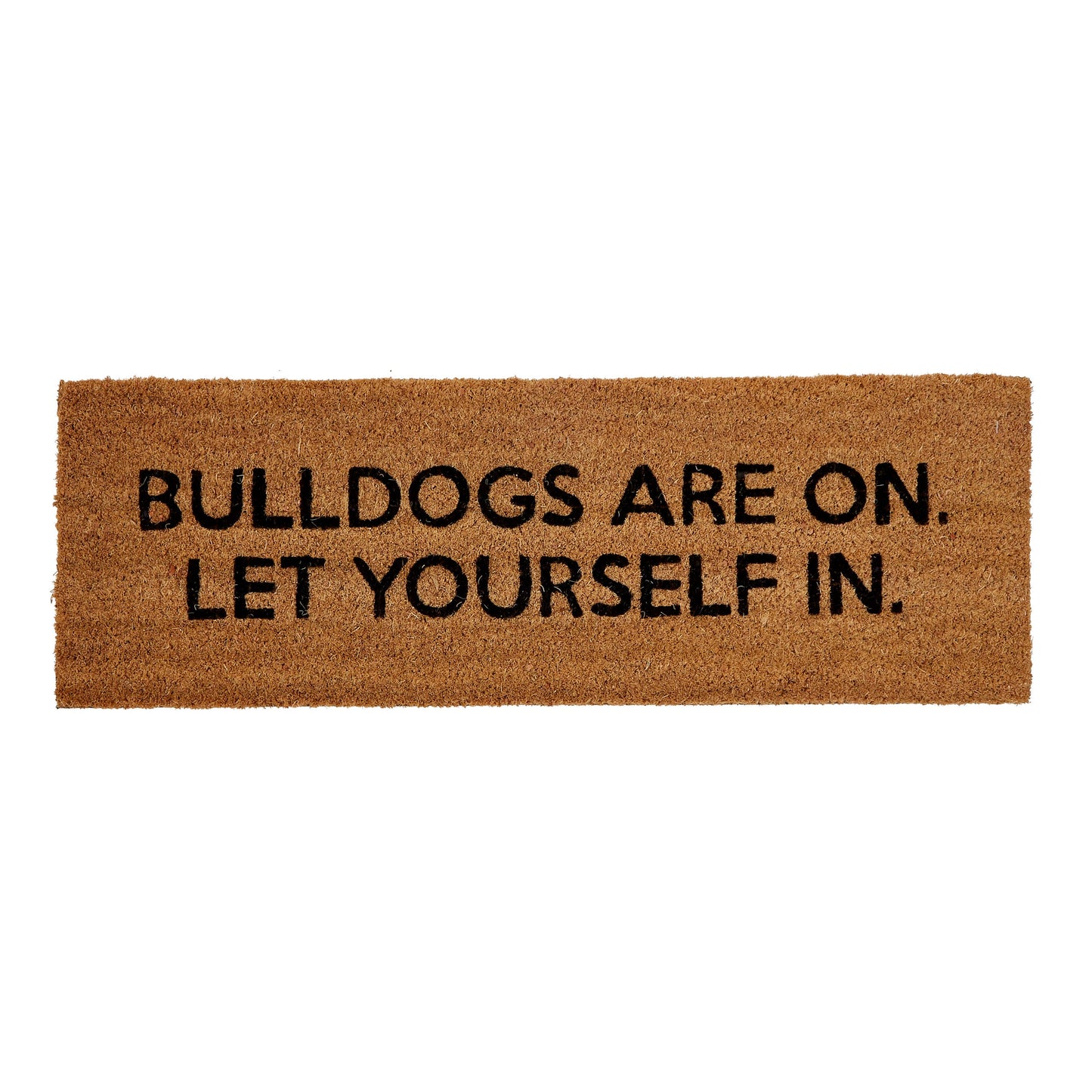 Bulldogs Are On Door Mat